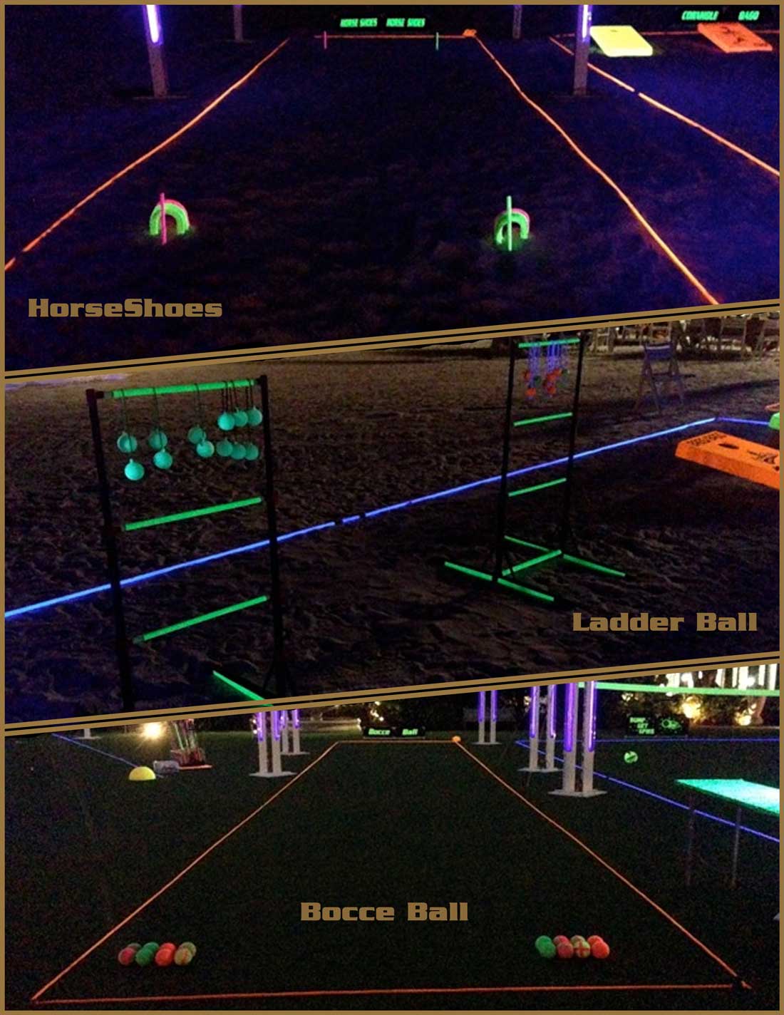 Nightspiker Glow Voleyball for your events