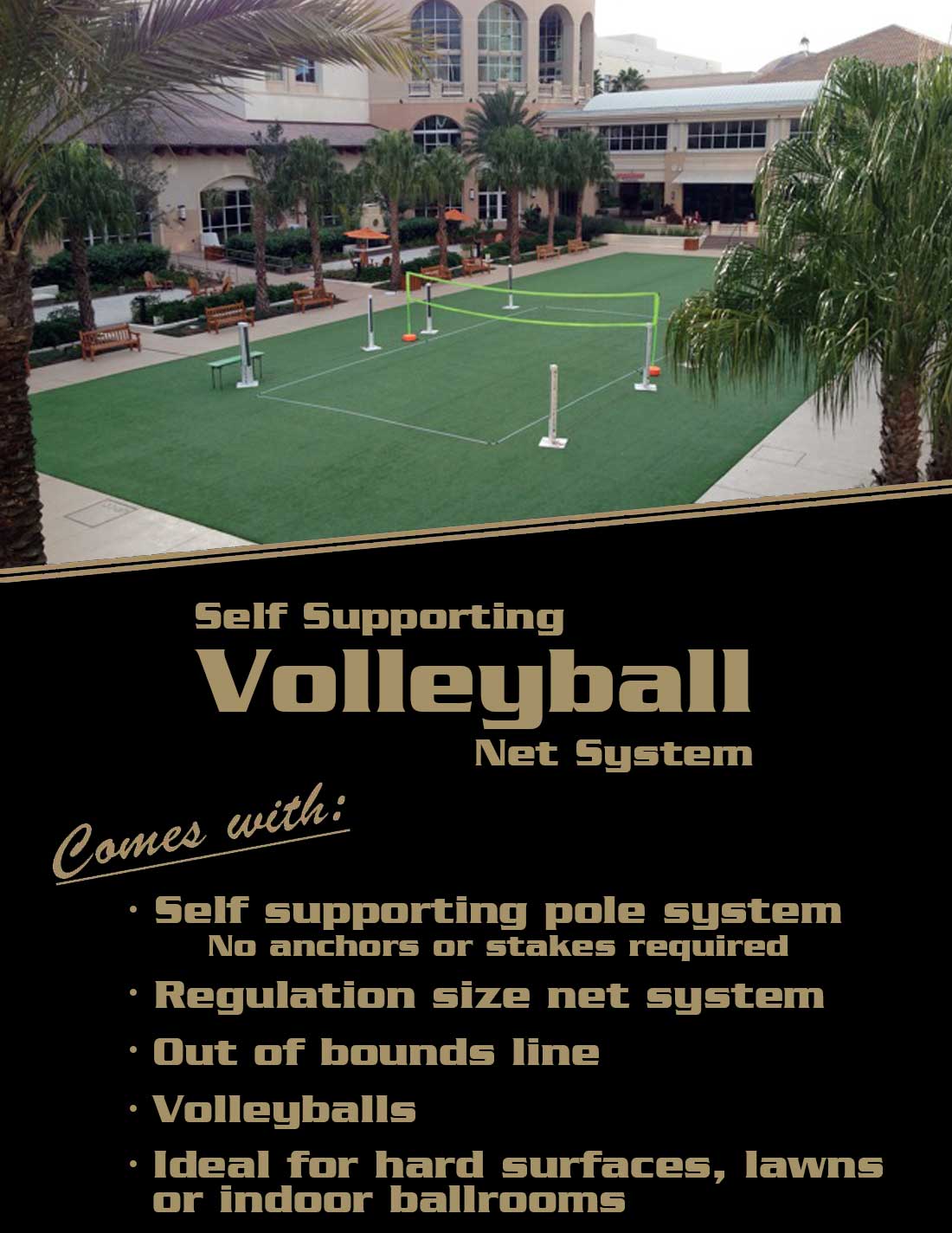 Nightspiker Glow Voleyball for your events