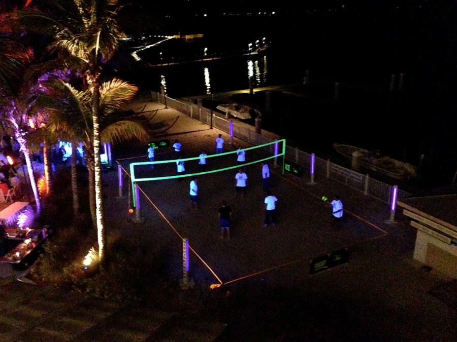 Nightspiker Glow Voleyball for your events