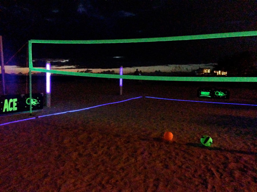 Nightspiker Glow Voleyball for your events