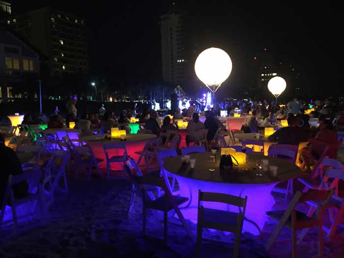 Nightspiker Glow Voleyball for your events